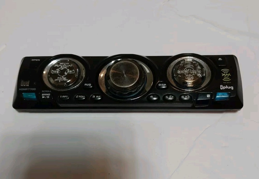 Dual XDMR7700 Faceplate