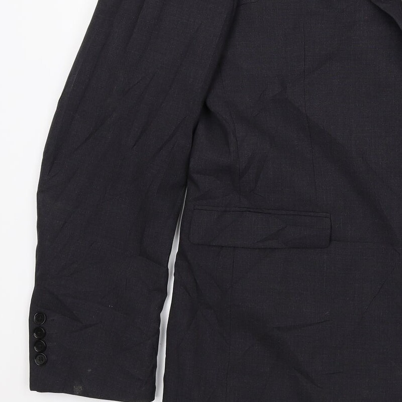 NEXT Mens Grey Wool Blend Blazer Size 42