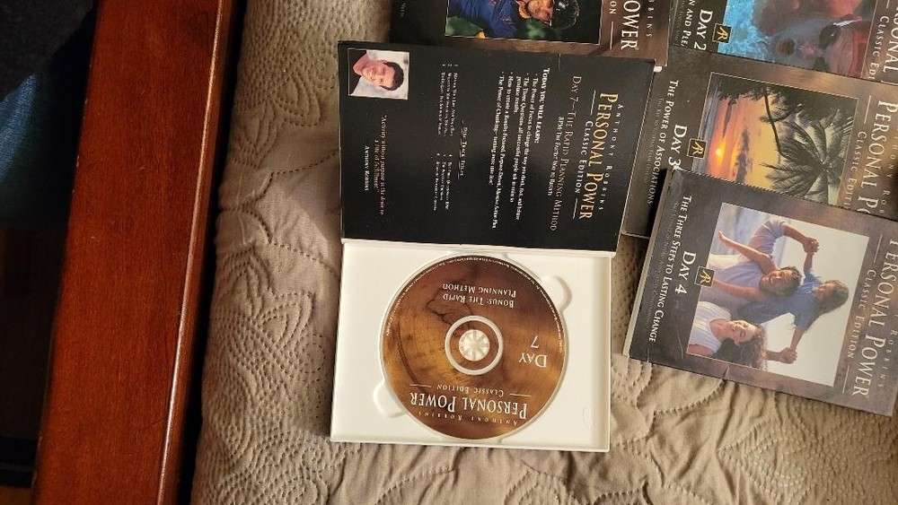 ANTHONY ROBBINS TWO SETS "GET THE EDGE"