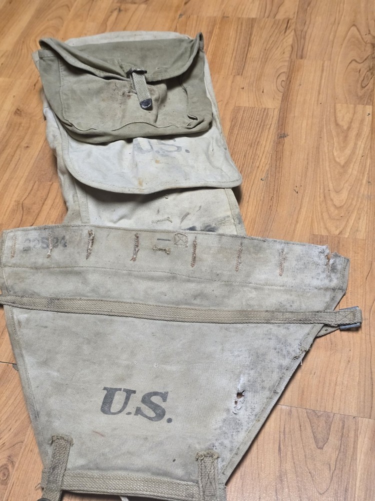 PB& DO Co M1910 Haversack and Pack Tail