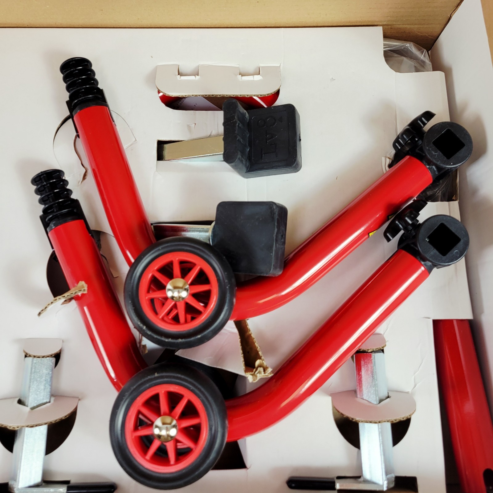 Genuine Ducati Rear Paddock Stand 97080141AA Double Swingarm Models OEM - Red