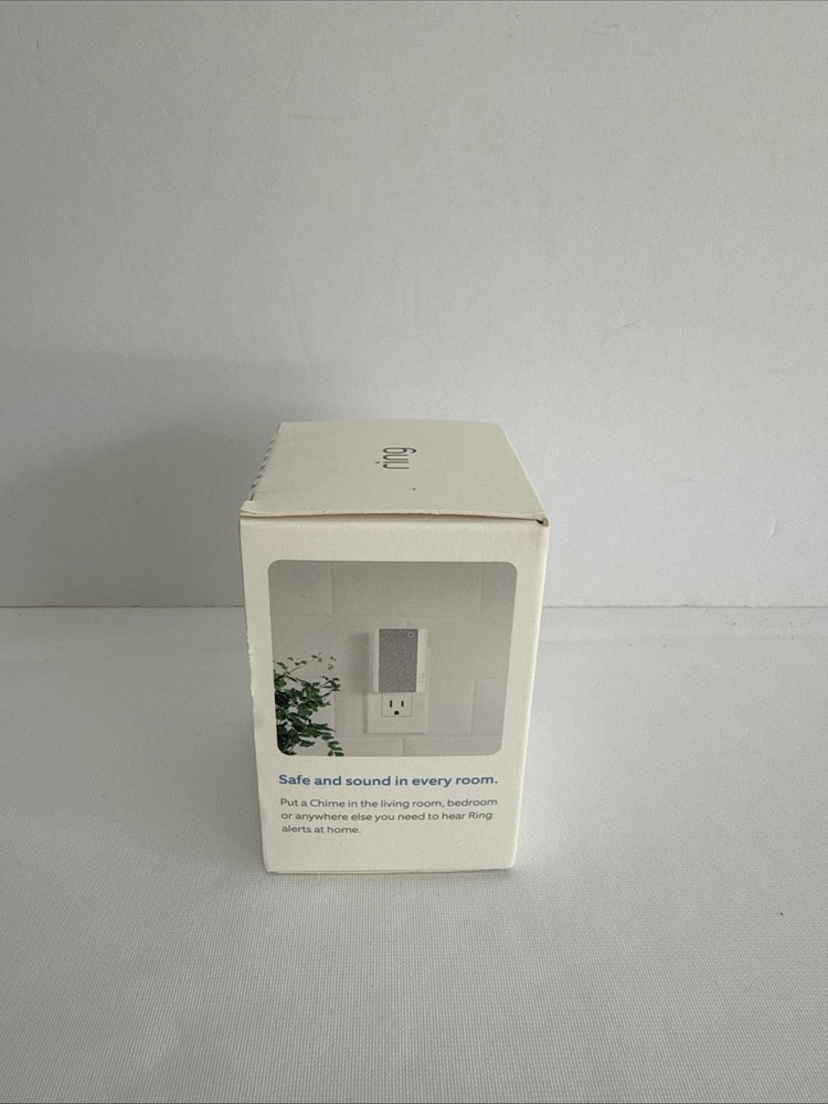 Ring Chime Plug-In Works with Ring Video Doorbell & Security Devices - NEW