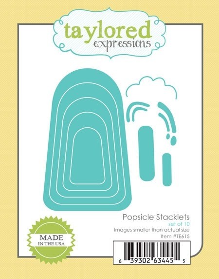 Taylored Expressions Dies TE615 Popsicle Stacklets