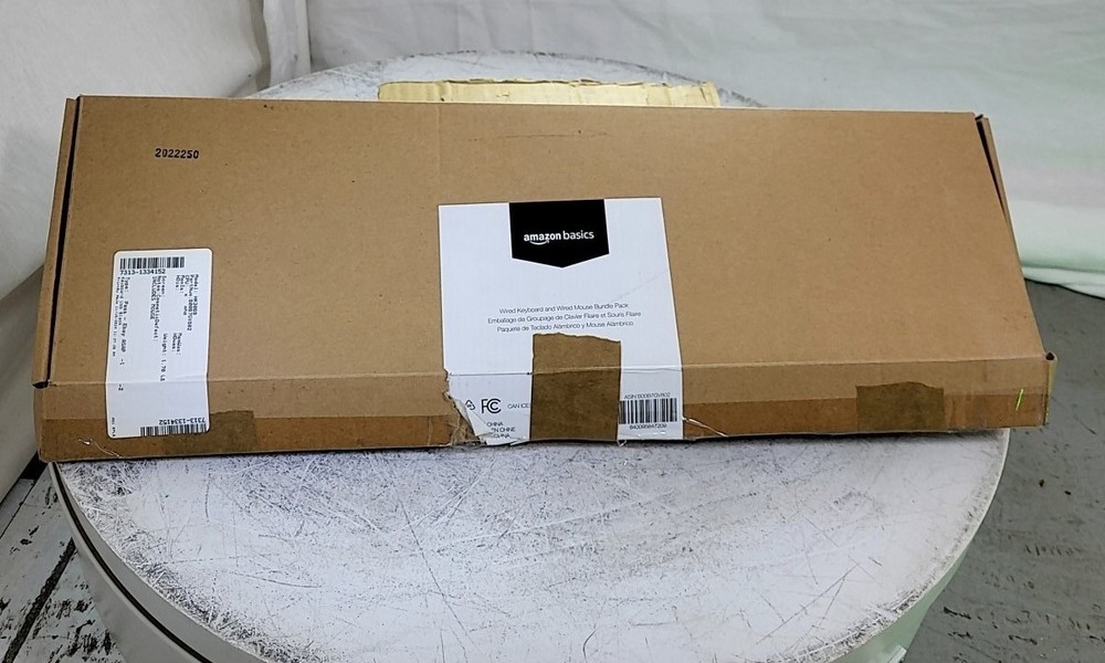 AMAZONBASICS HK3069 B00B7GV802 Wired Keyboard and Mouse Bundle SEE NOTES