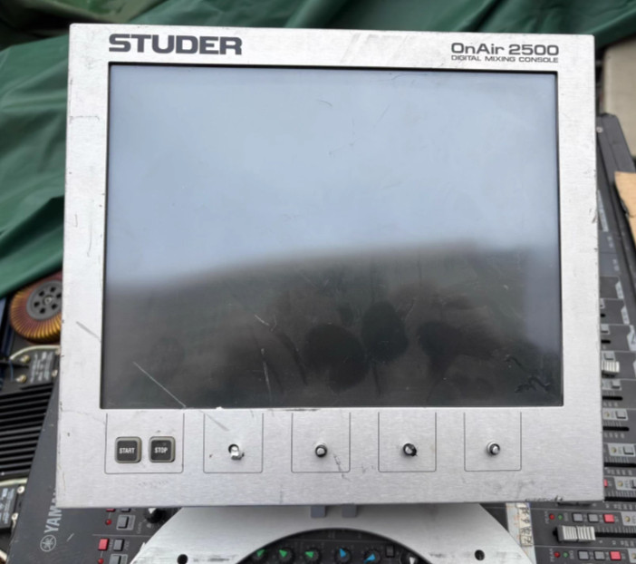 1pcs Studer OnAir 2500 Digital Mixing Console Display