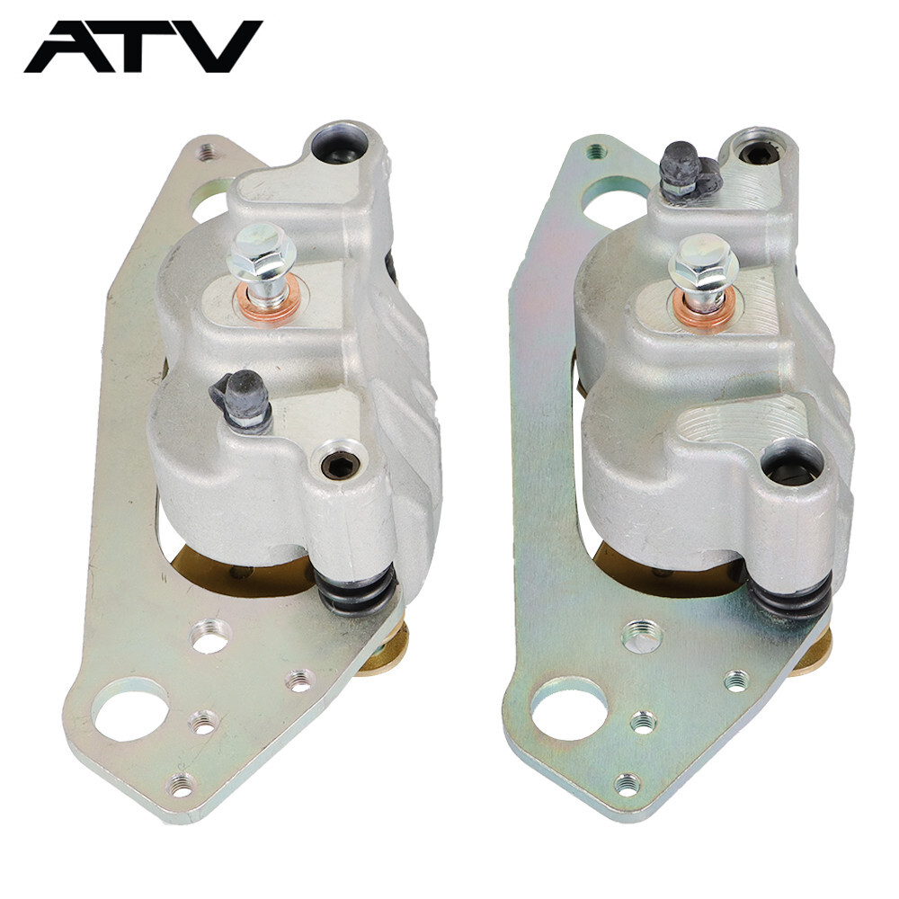 Front Brake Calipers W/Pads For Polaris Ranger 800/ Crew/ XP 2010 2011 2012-2015