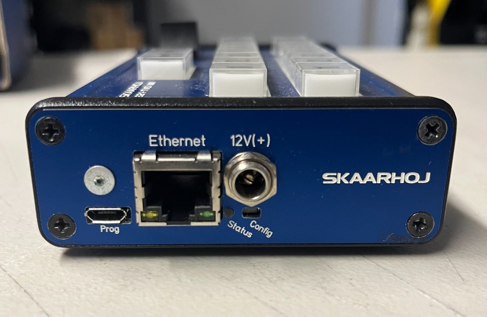 SKAARHOJ E21-TVS MII Pocket Controller + Power Supply