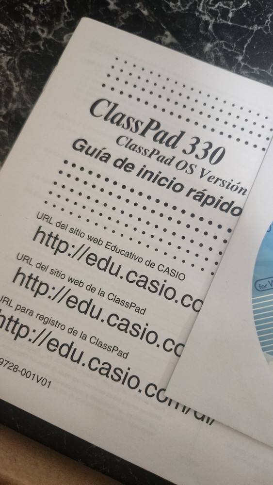 Casio Classpad 330-A Scientific Calculator Graphing Mathematics Stylus Complete
