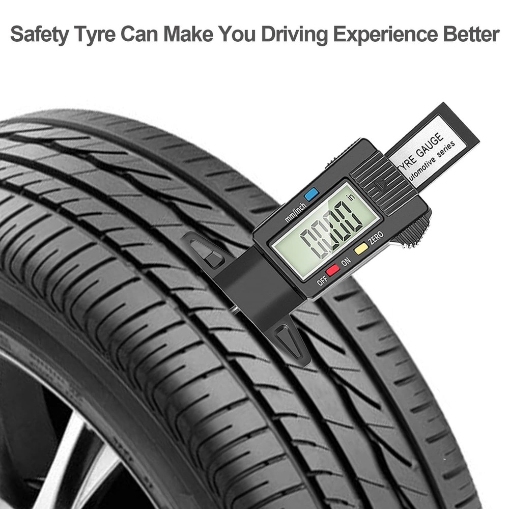 GODESON Tire Tread Depth Gauge