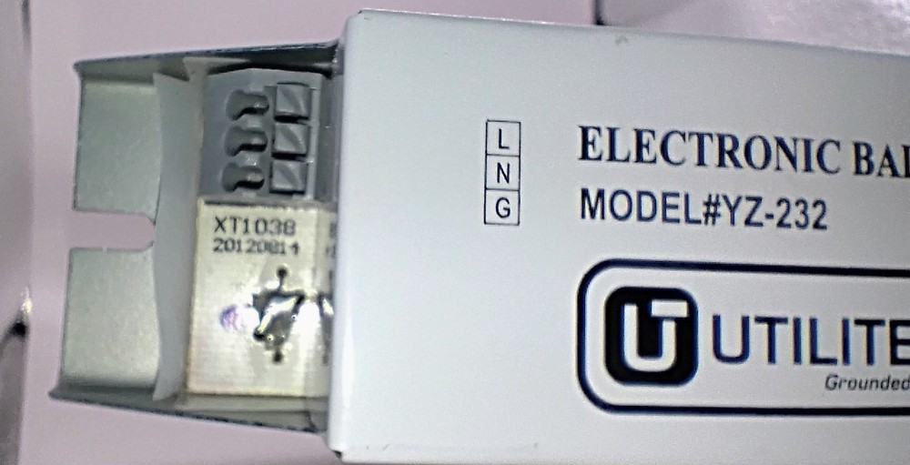 Utilitech YZ-232 Electronic Ballast