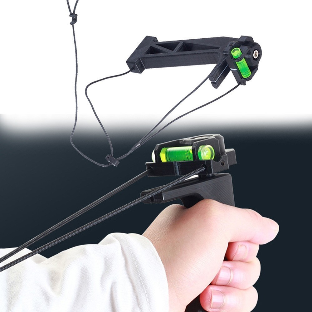 Compound Bow Release Trainer with Bubble Level Enhance Posture and Grip