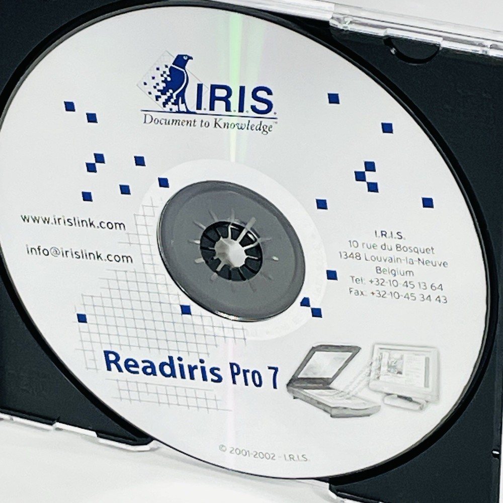 Readiris Pro 7 with Cardiris LE PC CD-ROM Software