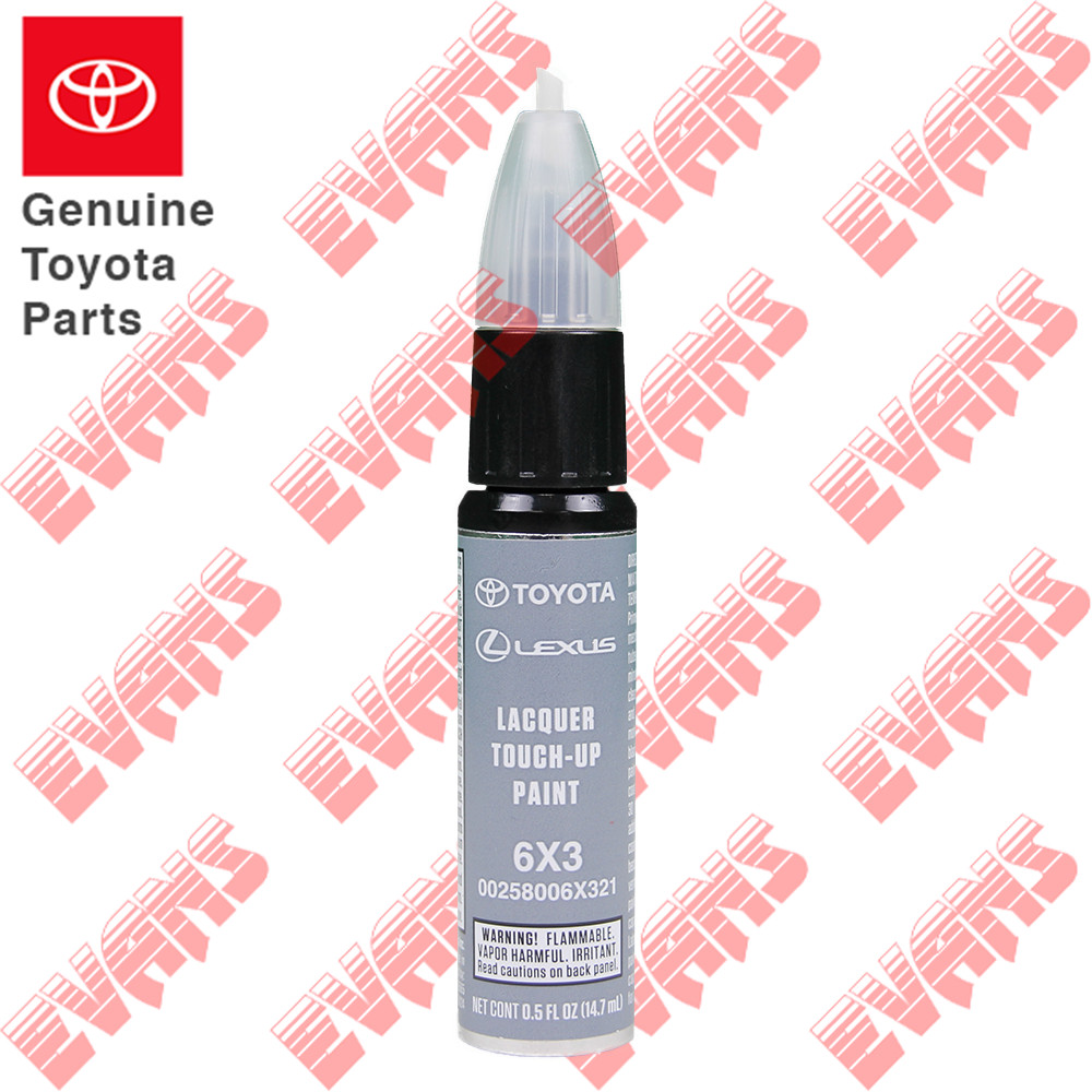 TOYOTA Genuine 00258-006X3-21 Lunar Rock Touch-Up Paint (0.5 fl oz, 14.7 ml)