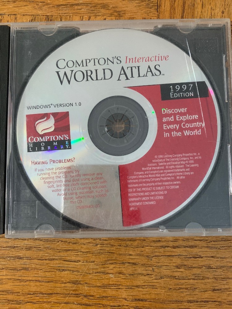 World Atlas Computer Software