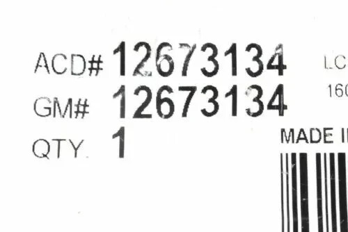 OEM NEW Engine Oil Pressure Sending Unit Sensor Switch 2009-2019 GM 12673134
