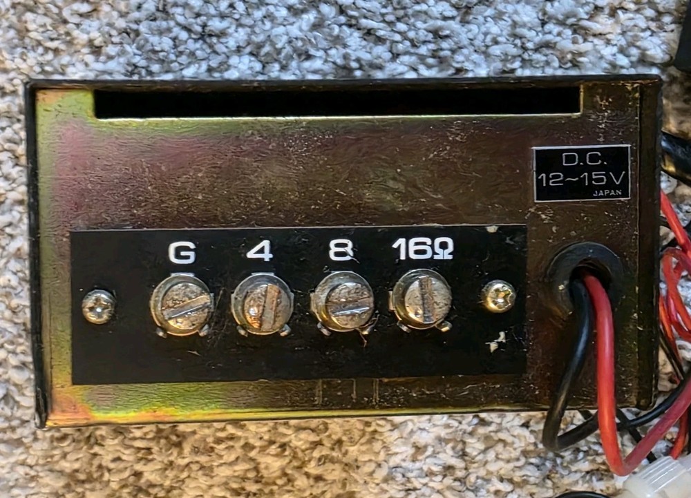 Winston Wa-15 Solid State Mobile P.A. Amplifier