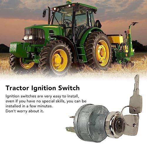 Ignition Switch AR58126 Key Switch Replacement for 322 330 655 755 830 855 856