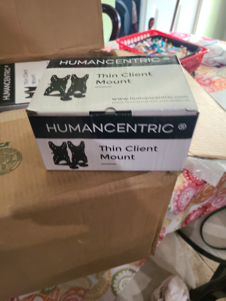 HumanCentric Thin Client Mount Bracket | Mount a Mini PC or Computer to a...