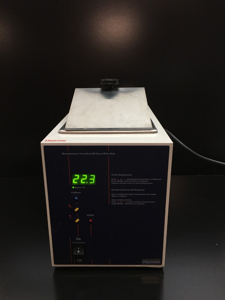Thermo Scientific Model 2833 Microprocessor Controlled 280 Series Water Bath