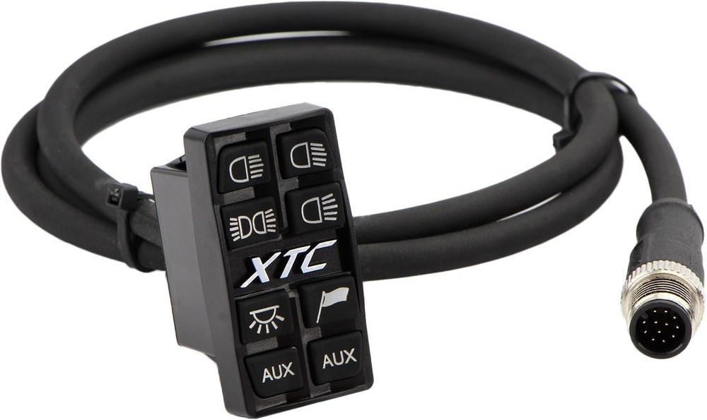 XTC Power Products 8 Switch Power Control System with Micro Switch Pad PCS-81