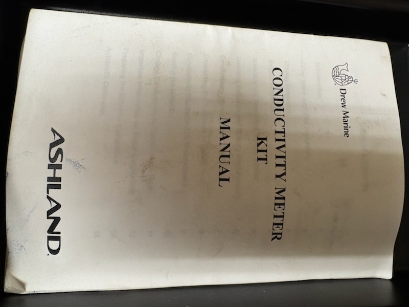 Drew Marine Conductivity Meter Kit