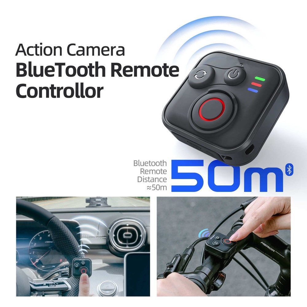 Multiple Functions Camera Bluetooth 5.1 Remote Controllor for GoPro Hero Series