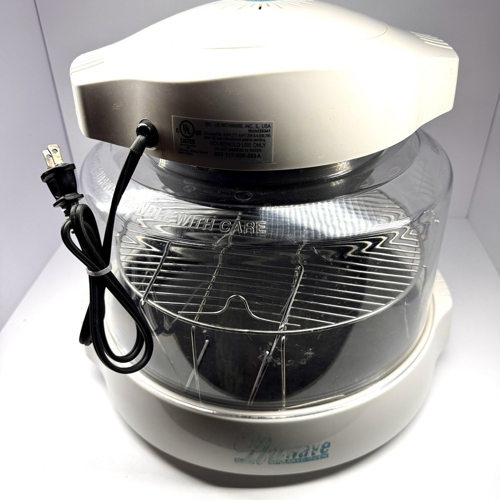 NuWave Infrared Countertop Oven Clear Dome Digital Control Tested Working