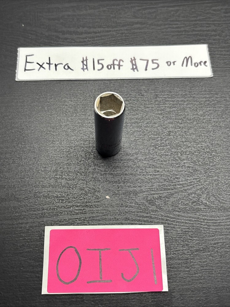 PROTO 5013MH Professional Socket, Steel, Chrome, 13 mm Good Shape