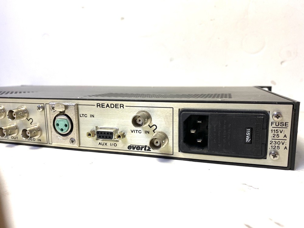 EVERTZ MODEL 4015 NK-RDR FILM FOOTAGE ENCODER