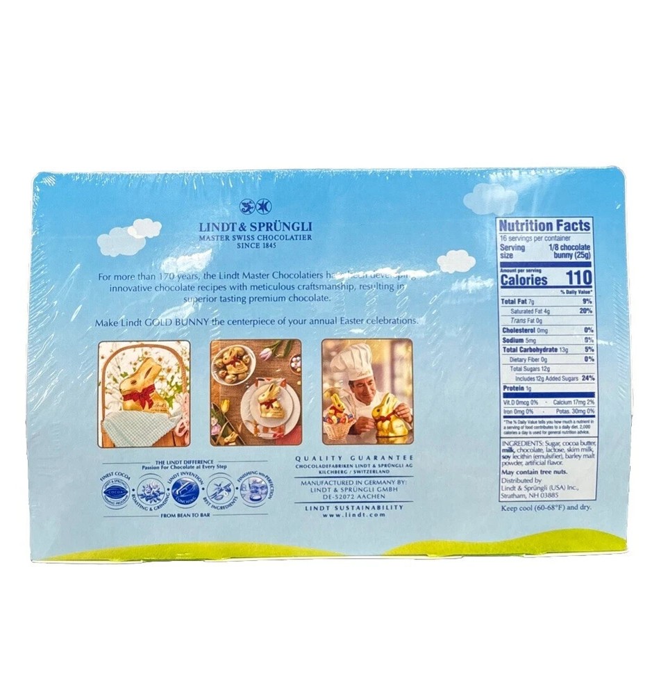 Lindt Easter Gold Bunny Duo, 2 X 7 oz.