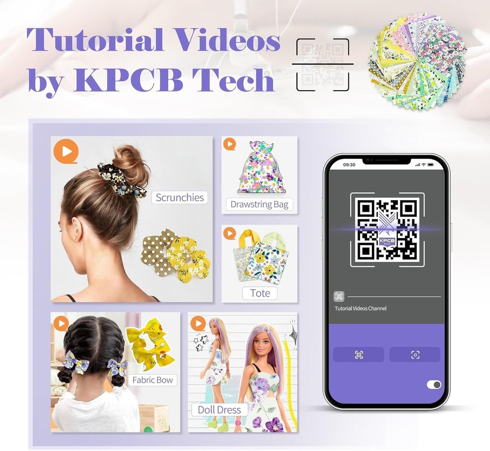 Compact Sewing Machine for Beginners with Complete Sewing Kit & Safety Features