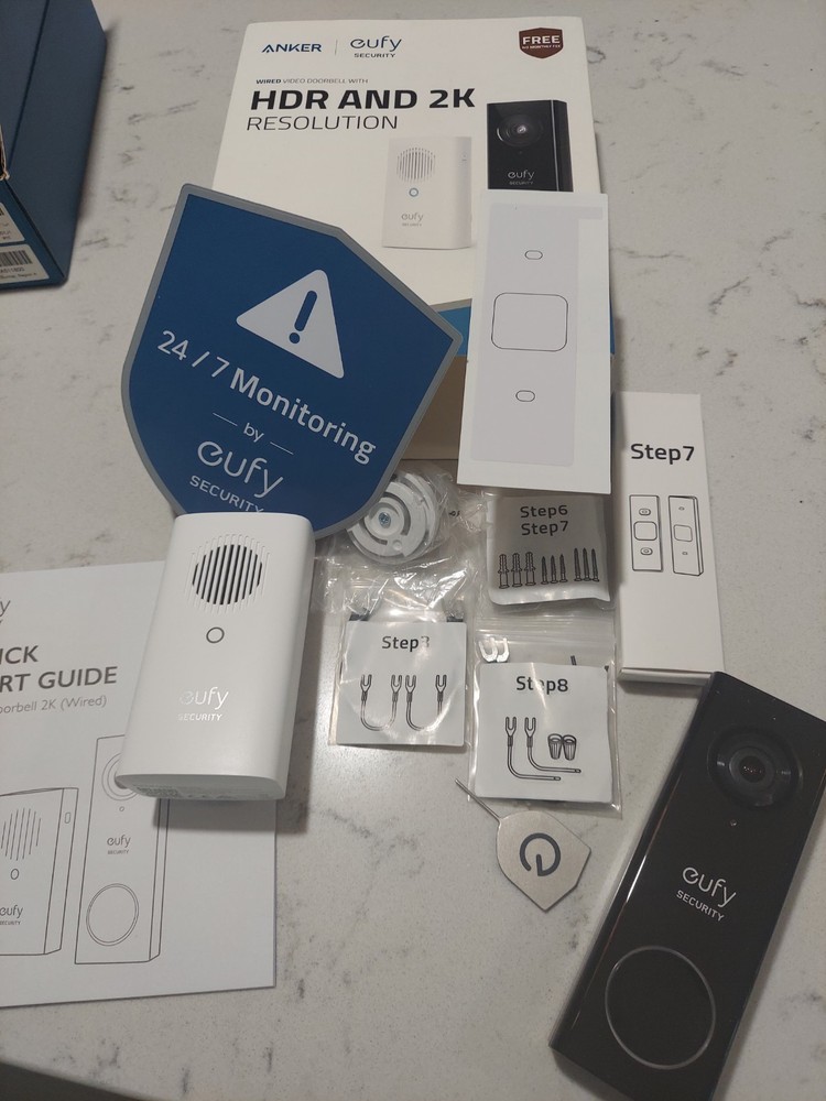 Eufy 5-Piece Home Alarm Security Kit with Keypad Entry, Motion Sensor, Camera