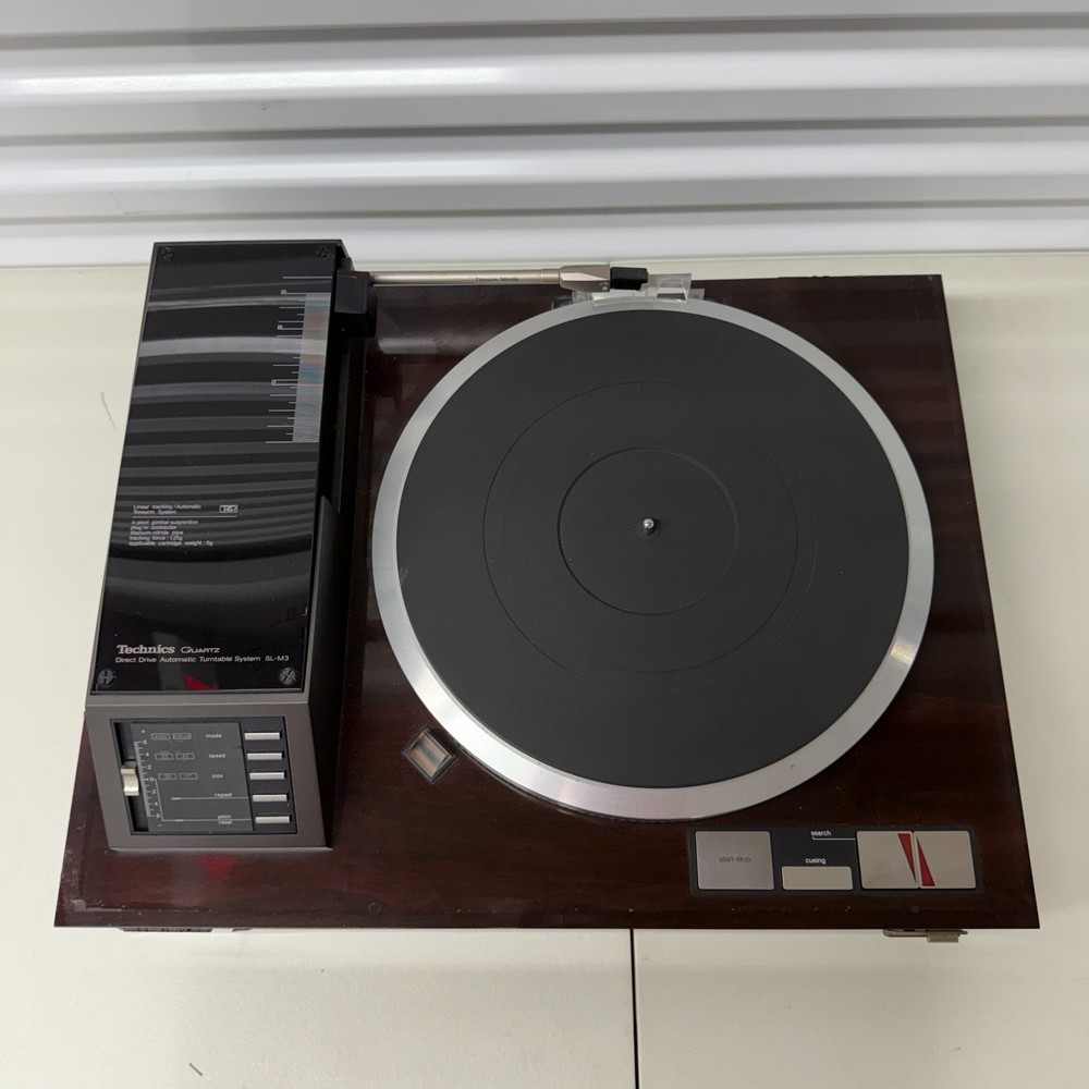 Technics SL-M3 Quartz Direct Drive Automatic Turntable Record Player - Tested