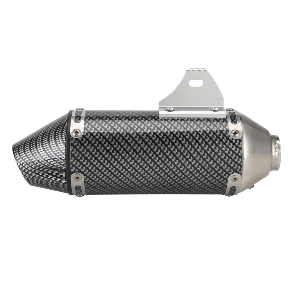 Motorcycle Exhaust Pipe Carbon Fiber for KLX110 KLX110L 2012-2024 Dirt Bike
