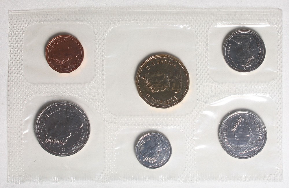 Canada 1989 Uncirculated Mint Set - With Envelope and COA