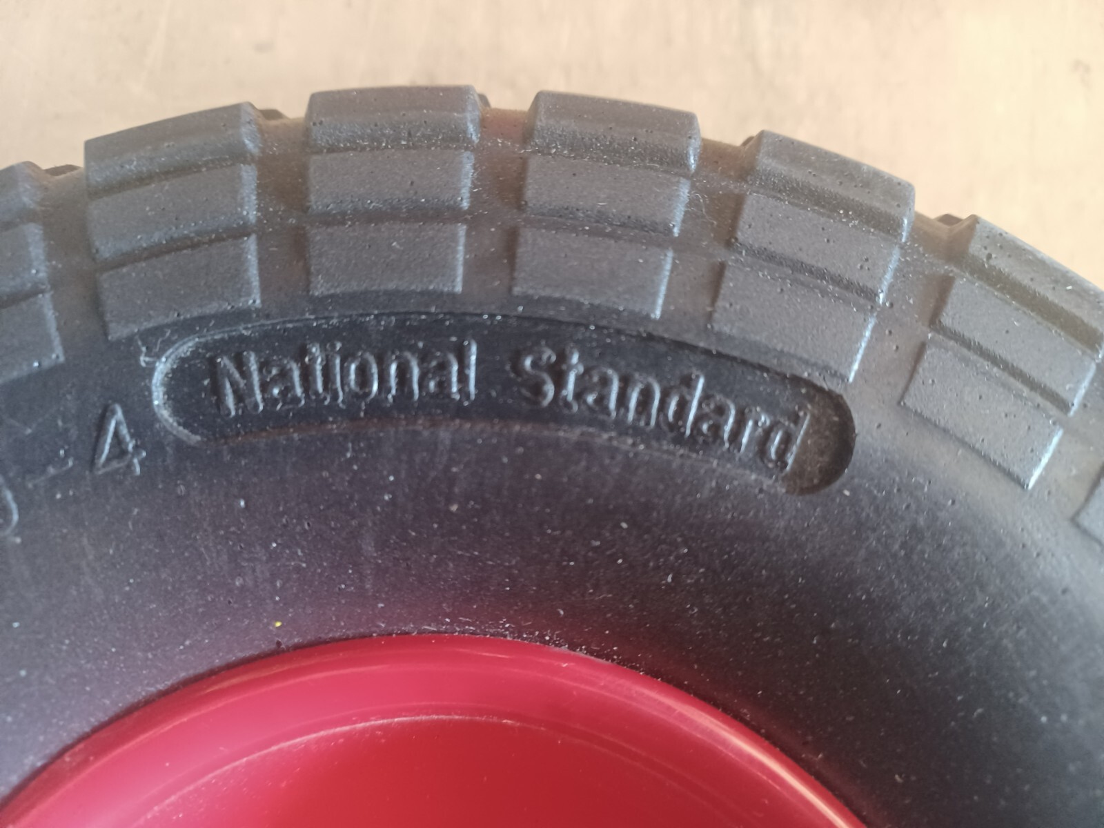 10" Solid Rubber Tire Wheels Flat Free Tires 4.10/3 Truck Trolley