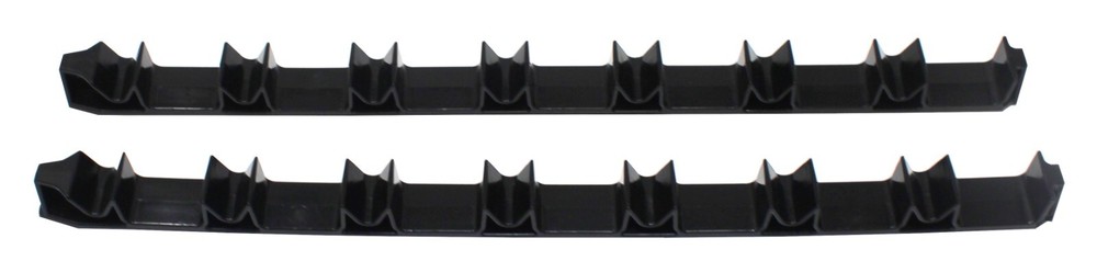 Low Profile Plastic Black 14 Tool Screw Driver Organizer Rail Kit