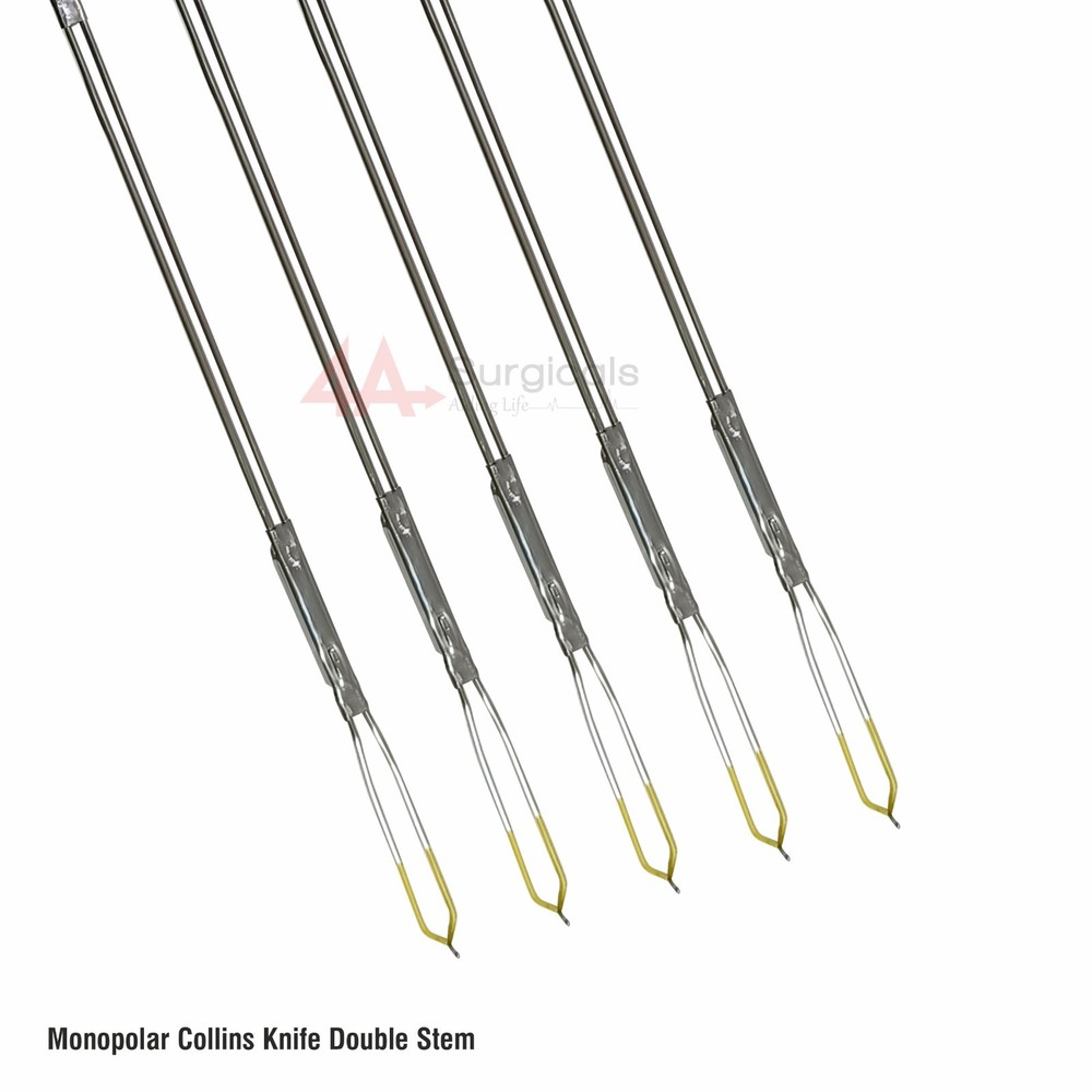 4A MONOPOLAR COLLINS KNIFE DOUBLE STEM(Set of 5)