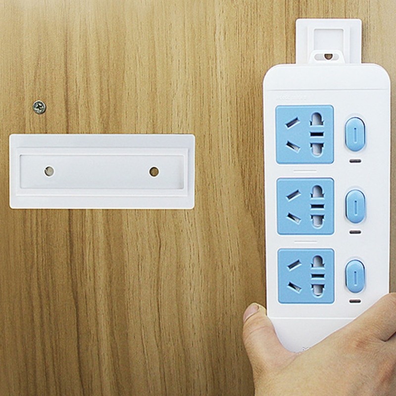 Pack of 5 Multipurpose Power Strips Brackets for Easy Installation Without Tool