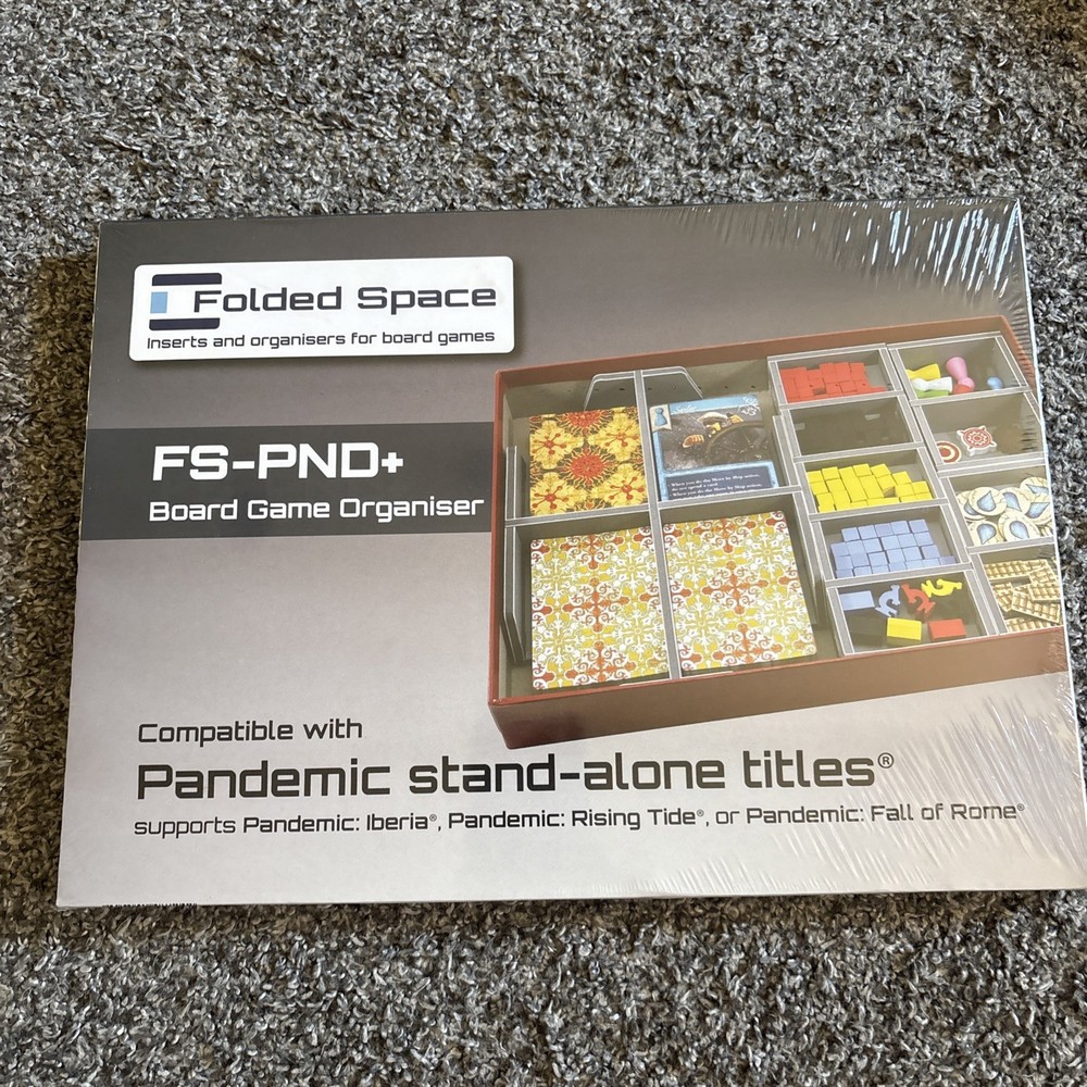 Folded Space Box Insert: Pandemic Stand Alone