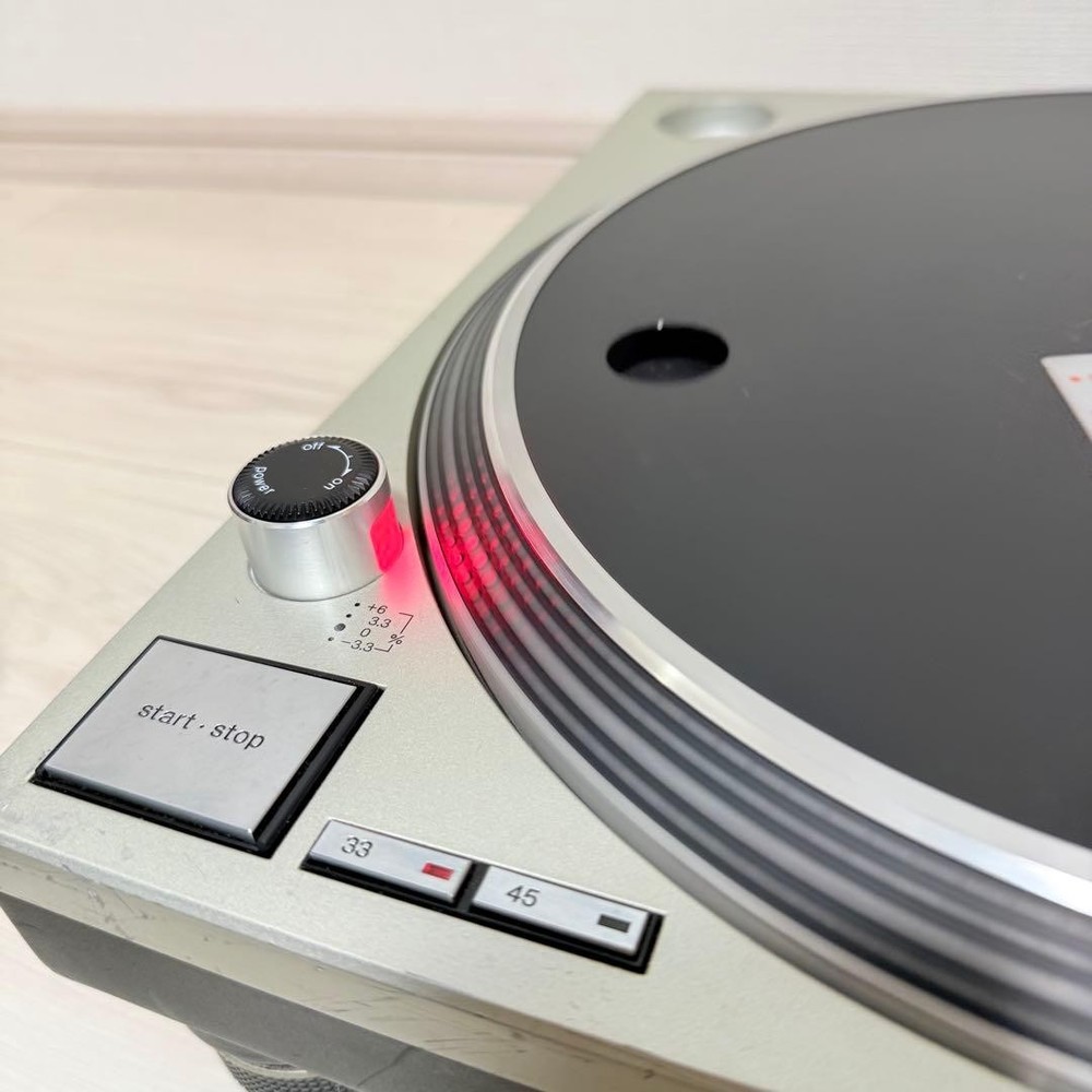 Technics SL-1200MK3D Direct Drive DJ Turntable Tested Working Read Description