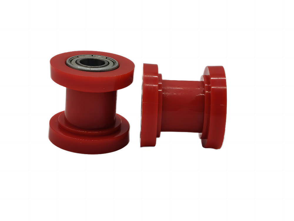 2PC Red 10mm Chain Roller Slider Tensioner Wheel Guide Pit Dirt Mini Bike ATV