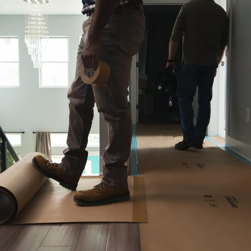 X-Board Paint & Remodel, Lightweight Breathable Surface Protector, 1 Roll, 35-In