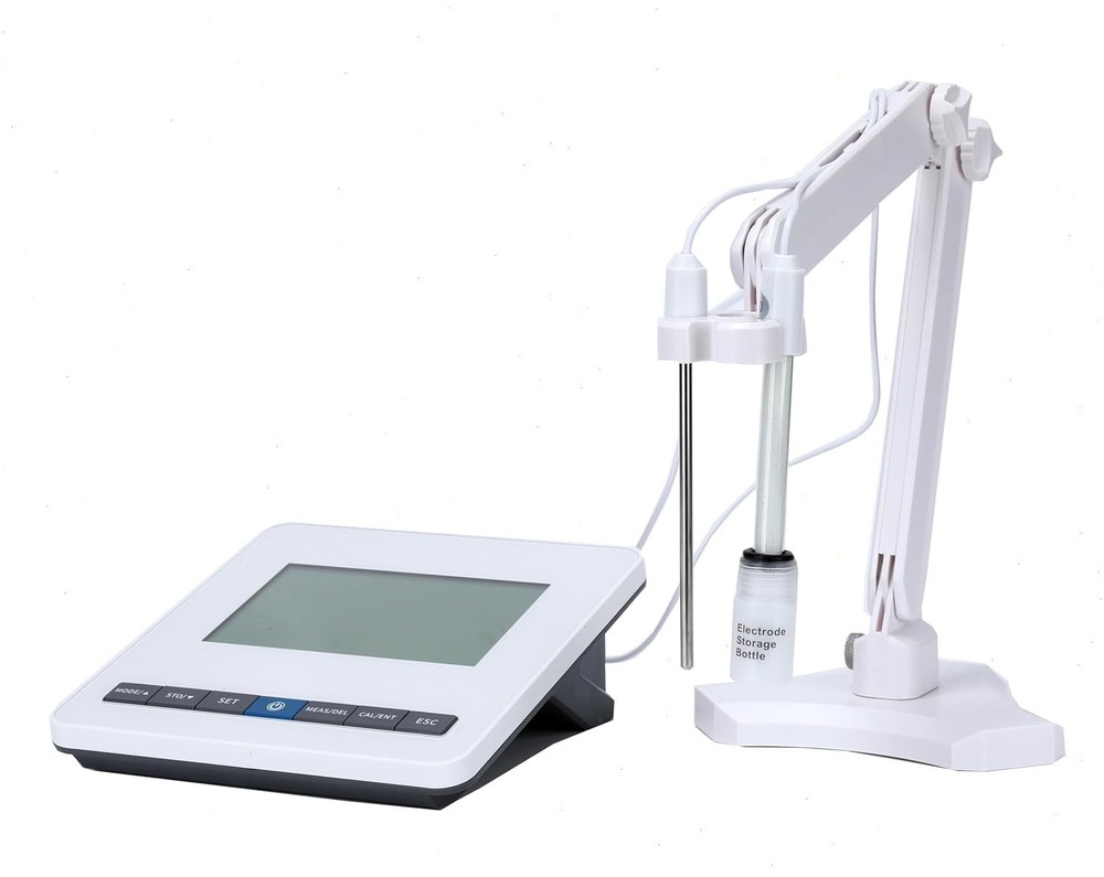 Lab Conductivity Meter TDS Meter with Conductivity Solution Data Storage 50 Sets