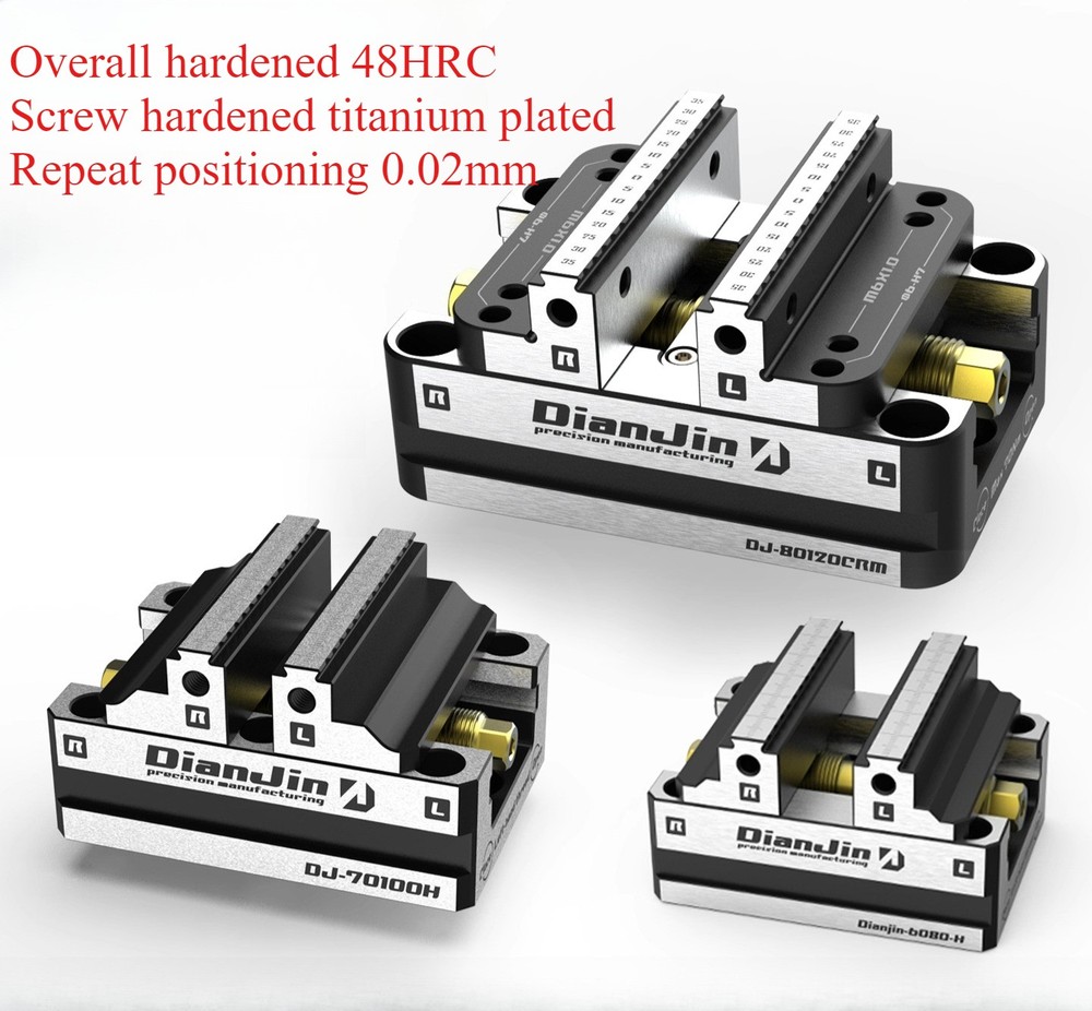Four And Five-Axis Fixture Self-Centering Vise Zero-Point Quick-Change Four-Axis