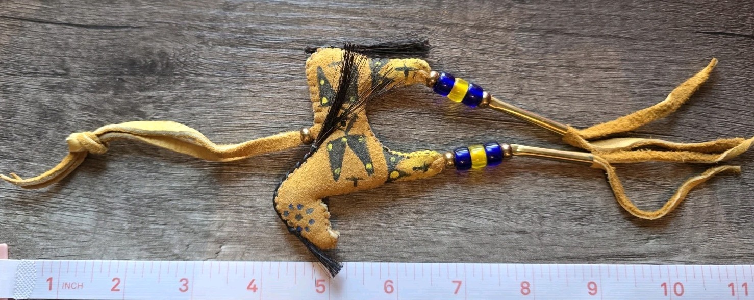 Beaded Fetish Horse- Sage - Native American - Lakota -Sioux - Alan Monroe