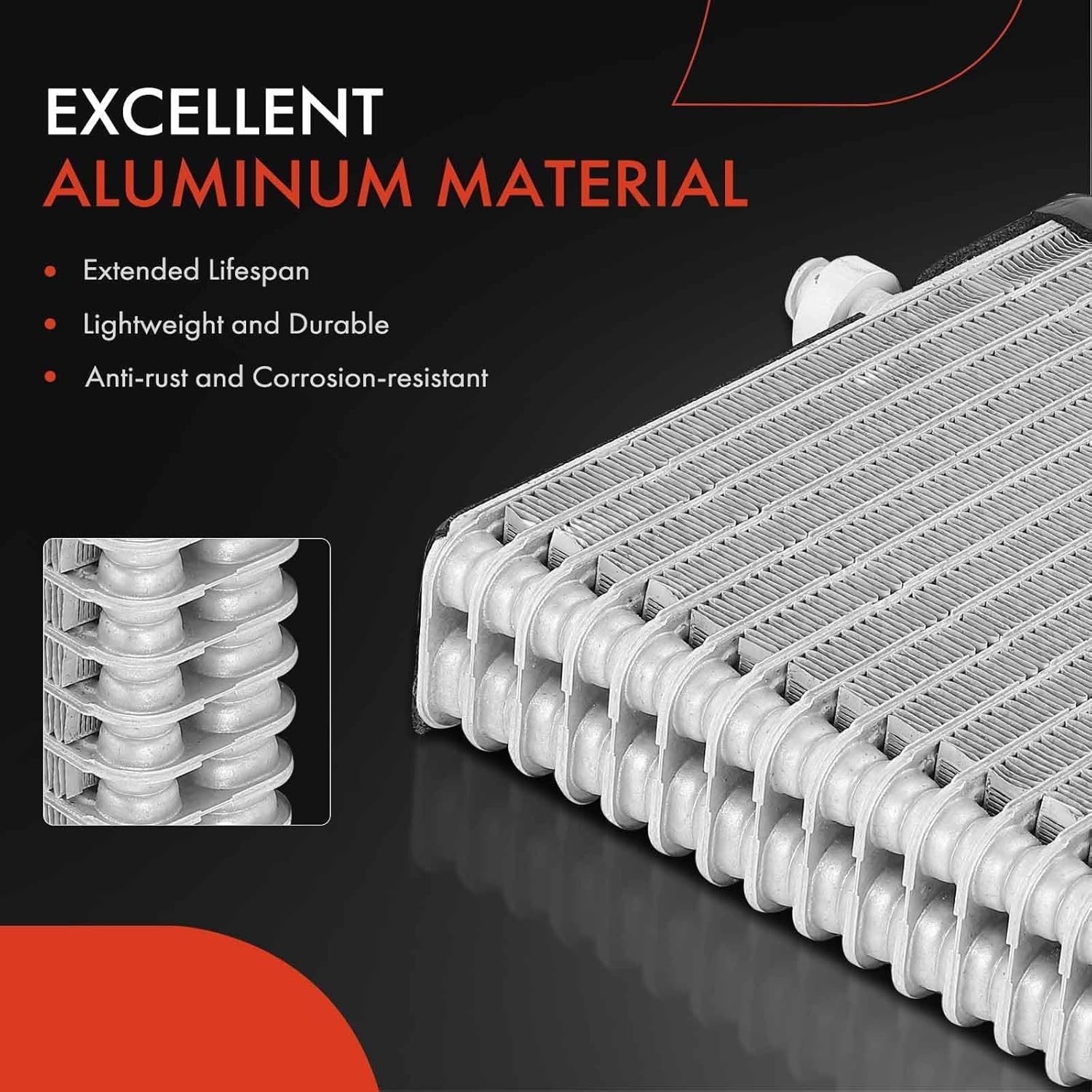 A/C Evaporator Core Compatible with Ram 1500 2012-2019, 1500 Classic 2019