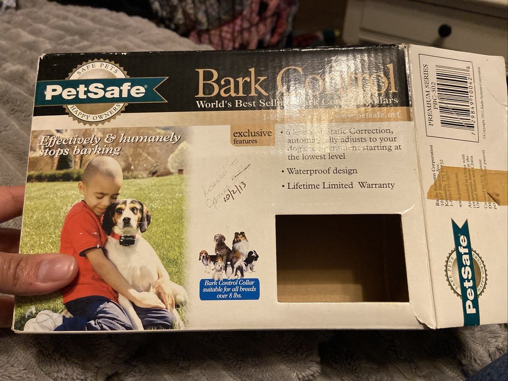 Pet Safe Bark Control