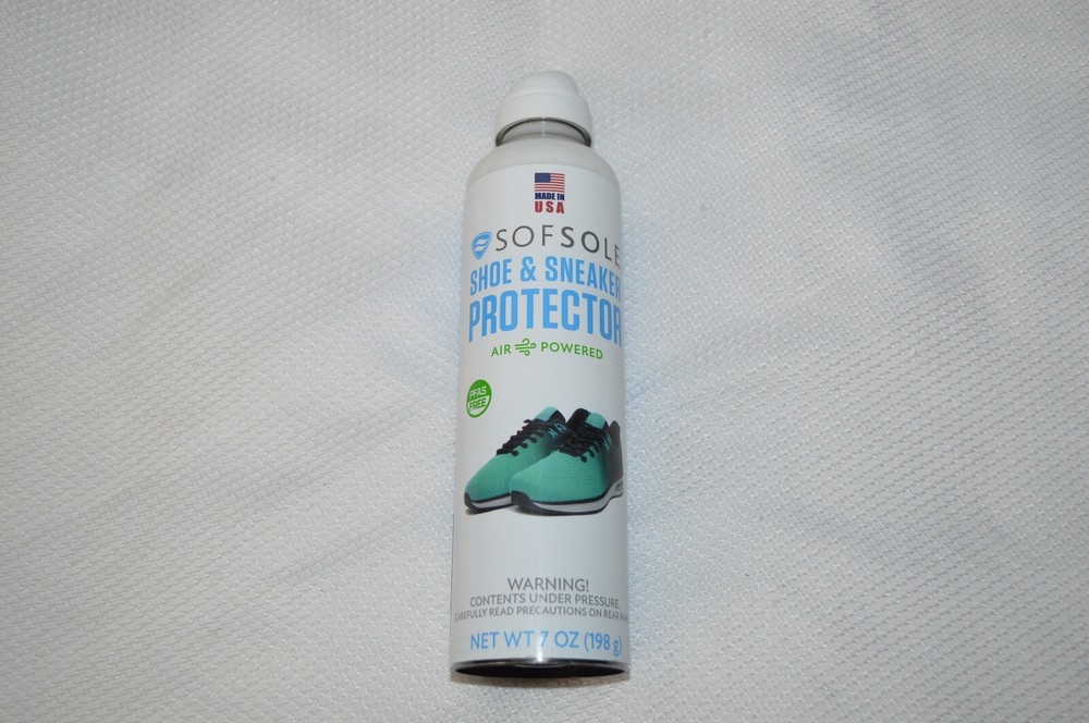SOF SOLE ~ SHOE & SNEAKER PROTECTOR ~ AIR POWERED ~ 7 OUNCE ~ MADE IN USA