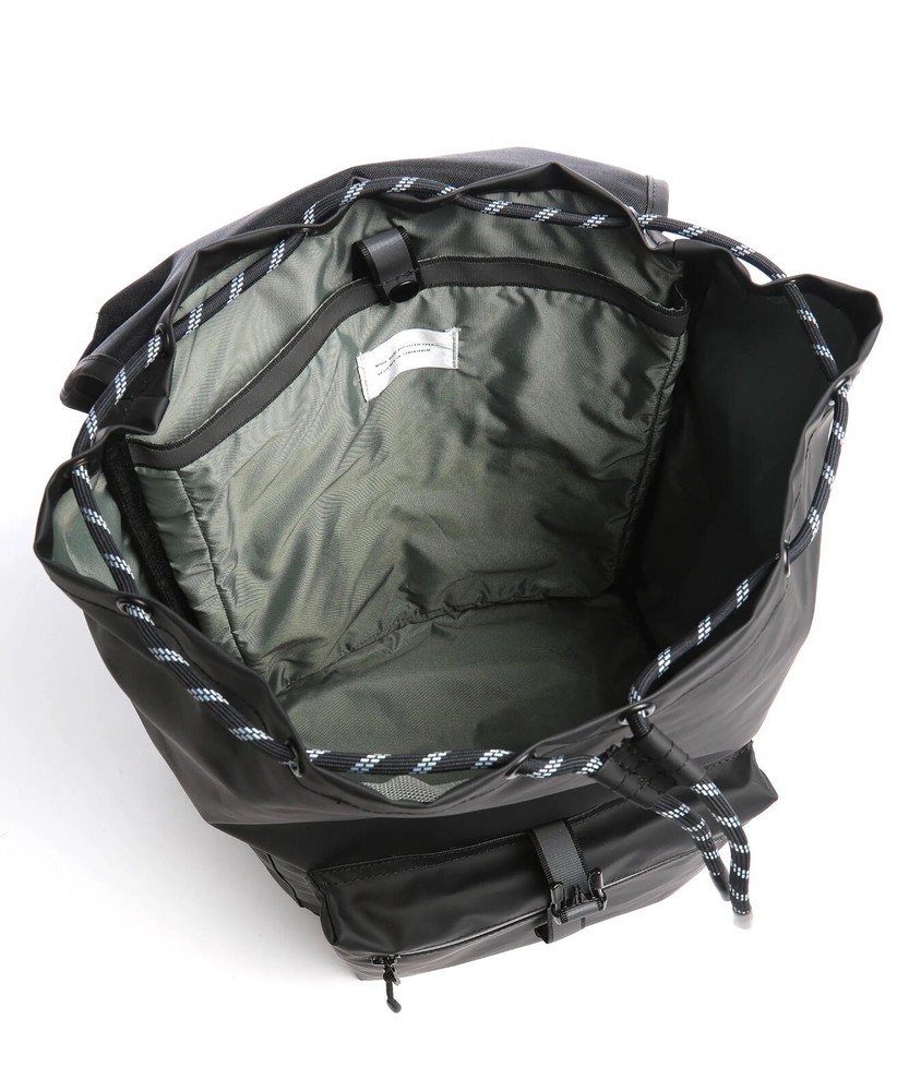 SANDQVIST Stream Abel Backpack 15″ recycled polyester black (100% Genuine)